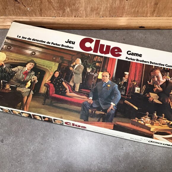 Parker Brothers " Clue Game" 1970's - Picture 1 of 9